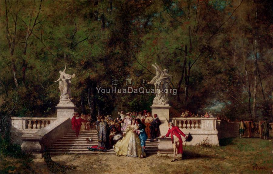 The Garden Party - 费迪南德·赫尔布斯